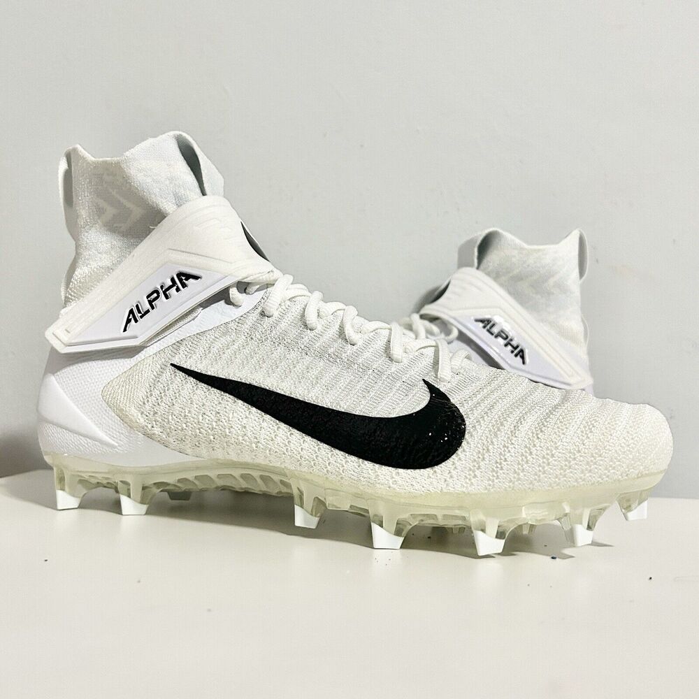 Nike Alpha Menace Elite 2 “White Wolf Grey" Men's Size 11-12 Football Cleats